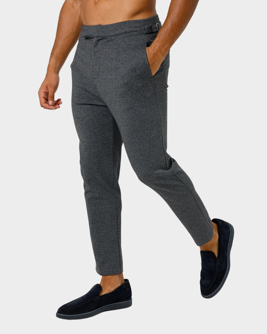 Calça Social Alfaiataria Ajuste Lateral Amalfi [Compre 1, Leve 2]