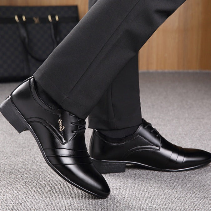 Sapato Social Preto Masculino Greta