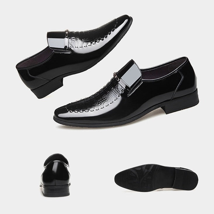 Sapato Masculino de Couro Envernizado Sampaio® S1090