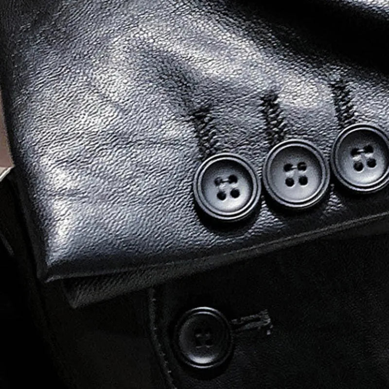 Jaqueta de Couro Masculina Sampaio® S1280