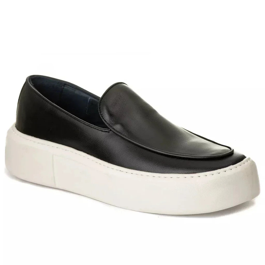 Sapato Mocassim Casual Masculino Slip On Everest Estiloso 5cm Esporte Fino Sola Alta