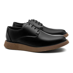 Sapato Masculino Derby Casual New Crepe Confort Classic