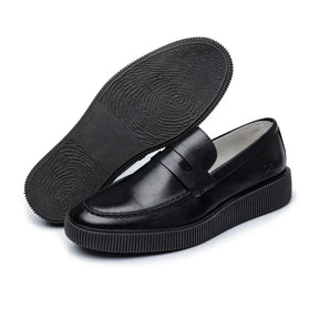 Sapato Social Masculino Mocassim Couro Legítimo Casual