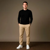 Calça Chino Masculina em Sarja FF24