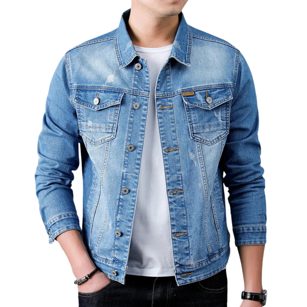 Jaqueta Jeans Masculina Bellvian - BL146
