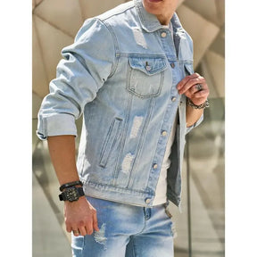 Jaqueta Jeans Masculina Hyper Bellvian - BL213
