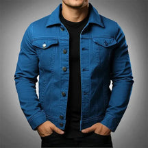 Jaqueta Jeans Masculina Slim Bellvian - BL108