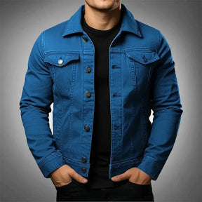 Jaqueta Jeans Masculina Slim Bellvian - BL108